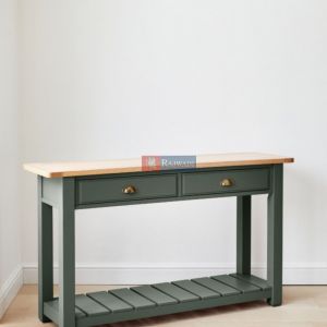 Handmade Rustic Solid Wooden Console Table Furniture